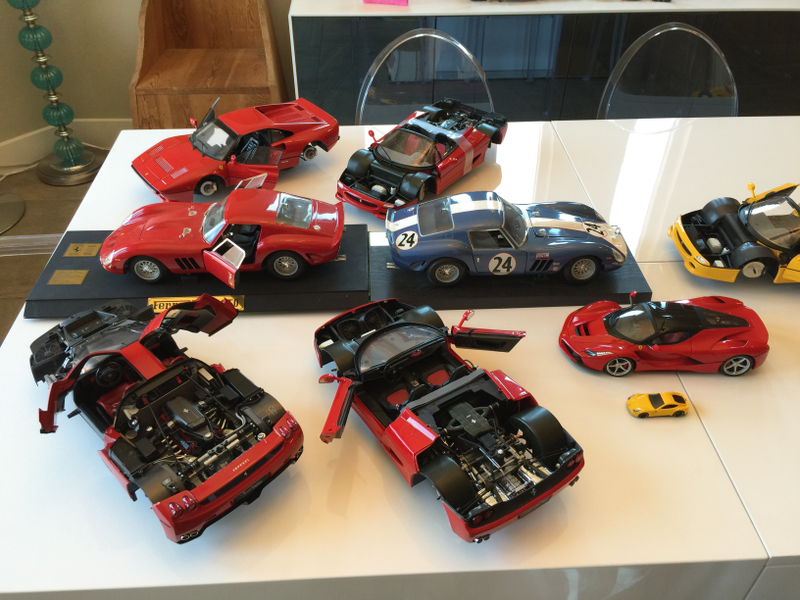 Illustration for article titled Ferrari in 1/12 scale